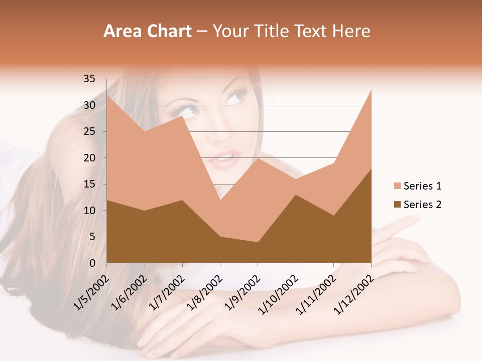 Elegant Portrait Hair PowerPoint Template