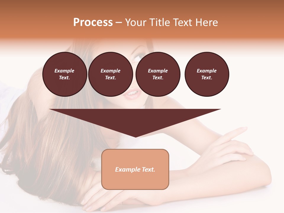 Elegant Portrait Hair PowerPoint Template