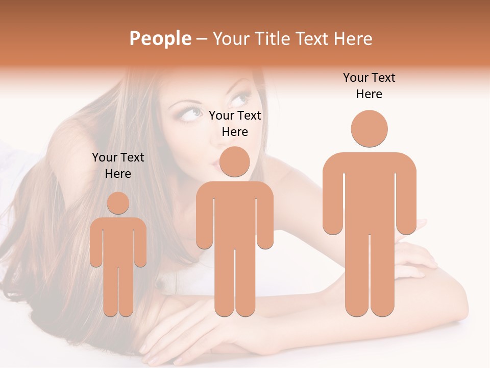 Elegant Portrait Hair PowerPoint Template