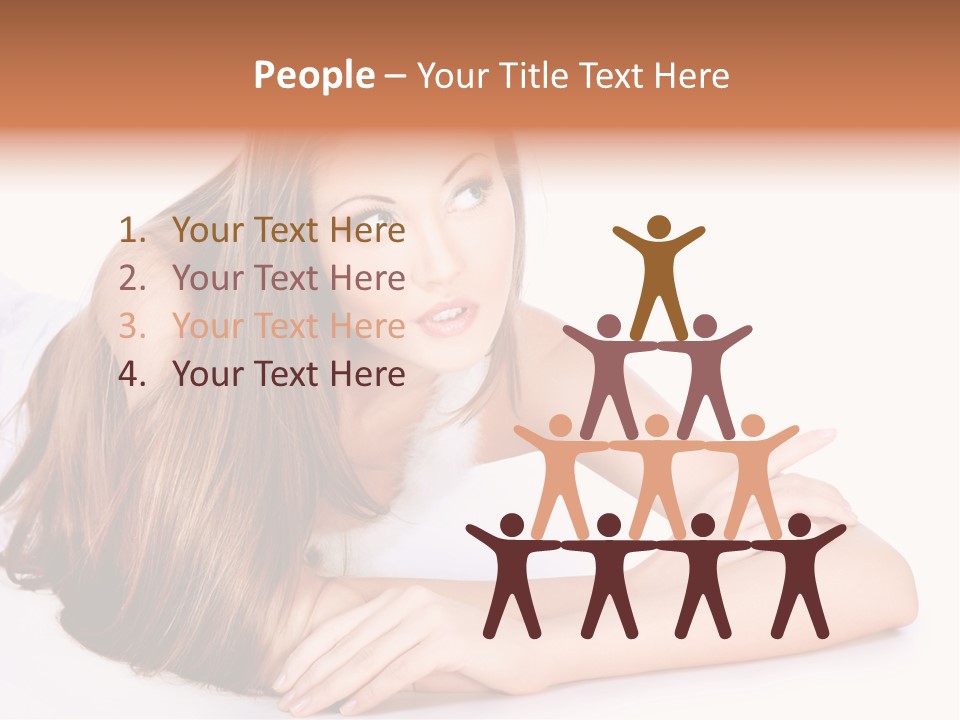 Elegant Portrait Hair PowerPoint Template