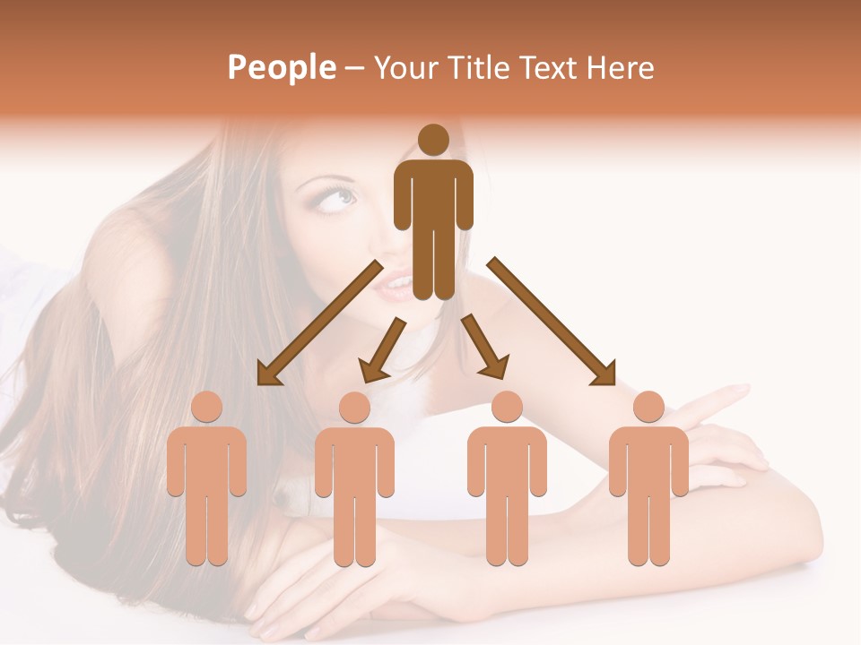 Elegant Portrait Hair PowerPoint Template