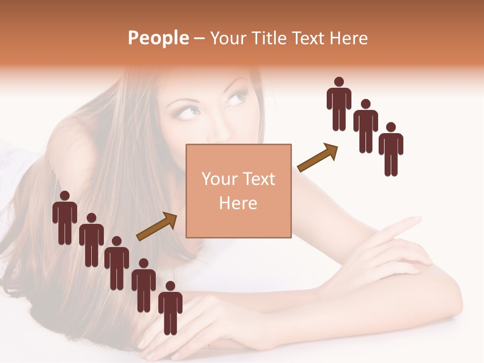 Elegant Portrait Hair PowerPoint Template