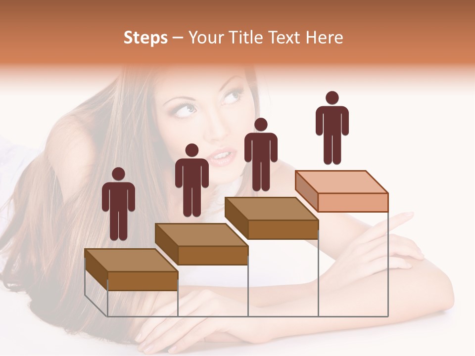 Elegant Portrait Hair PowerPoint Template