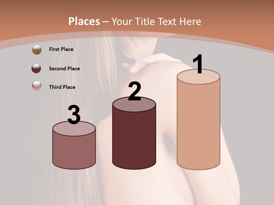 Hairstyle Motion Person PowerPoint Template