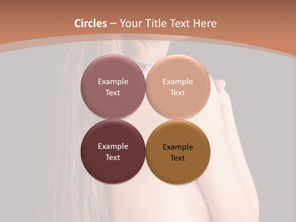 Hairstyle Motion Person PowerPoint Template