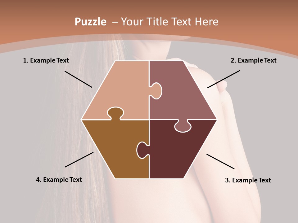 Hairstyle Motion Person PowerPoint Template