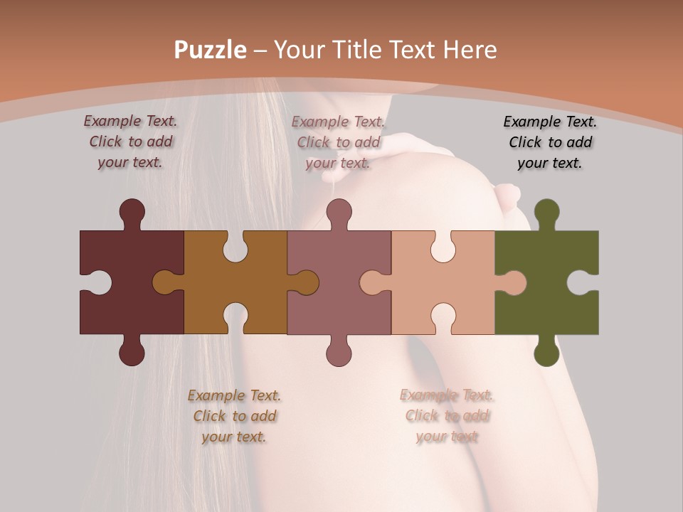 Hairstyle Motion Person PowerPoint Template