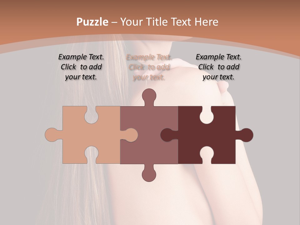 Hairstyle Motion Person PowerPoint Template