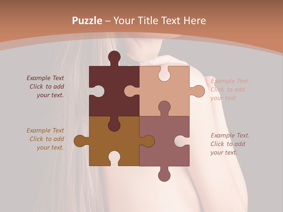 Hairstyle Motion Person PowerPoint Template