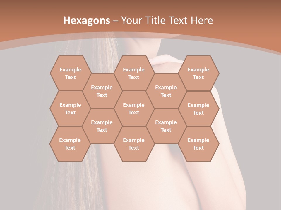 Hairstyle Motion Person PowerPoint Template