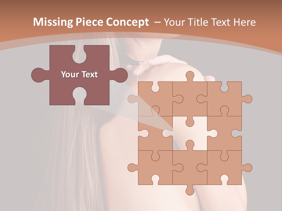 Hairstyle Motion Person PowerPoint Template