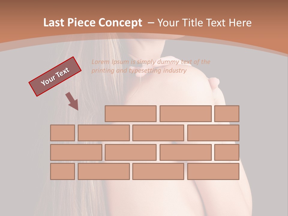 Hairstyle Motion Person PowerPoint Template