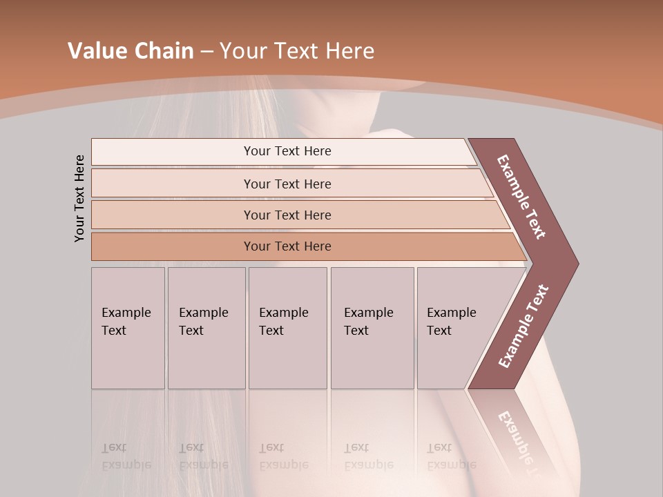 Hairstyle Motion Person PowerPoint Template