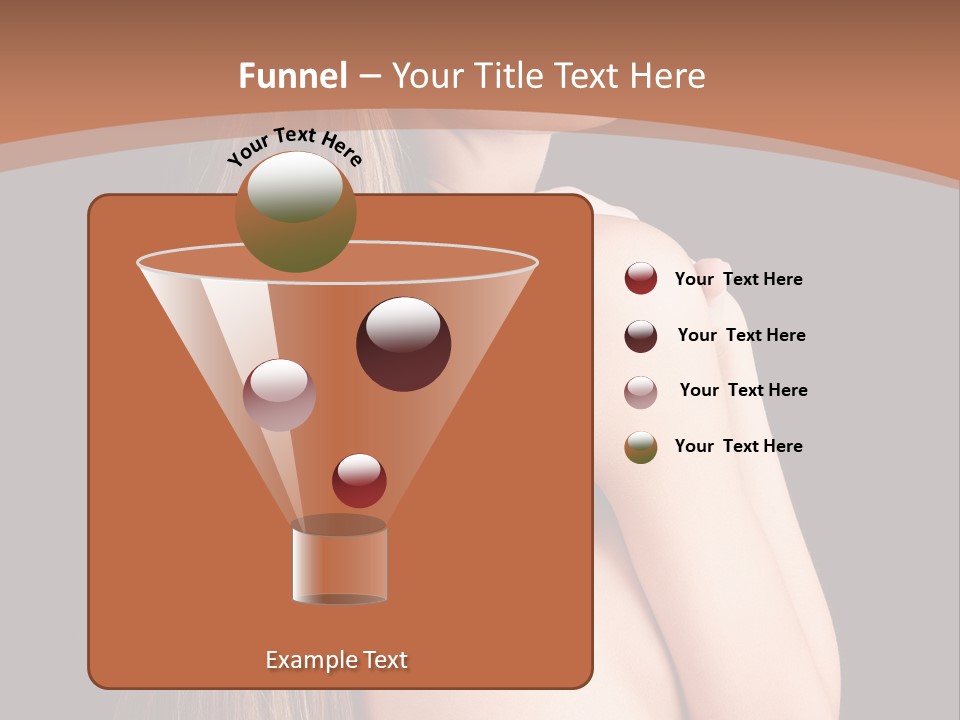 Hairstyle Motion Person PowerPoint Template