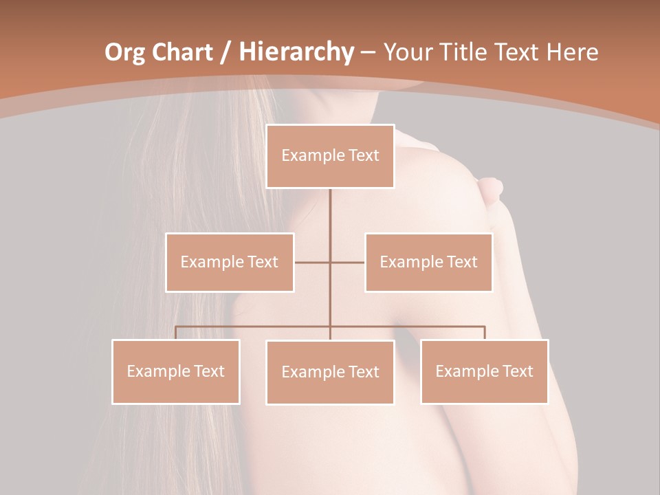 Hairstyle Motion Person PowerPoint Template