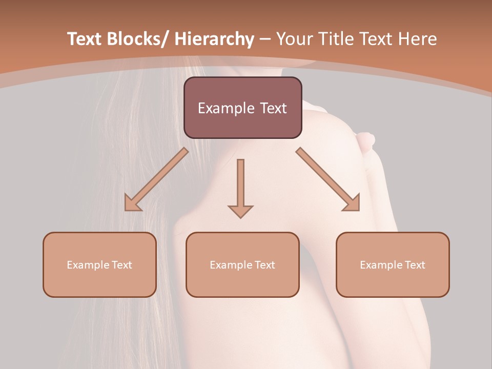 Hairstyle Motion Person PowerPoint Template