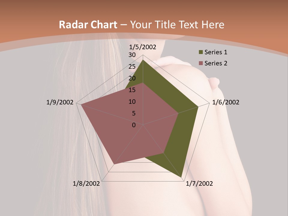 Hairstyle Motion Person PowerPoint Template