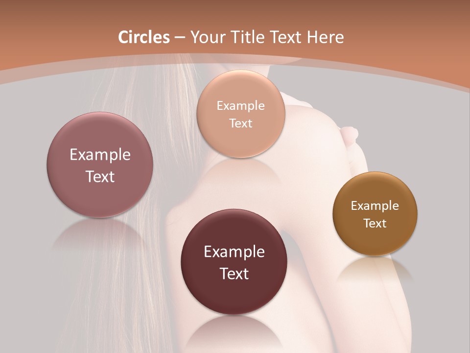 Hairstyle Motion Person PowerPoint Template