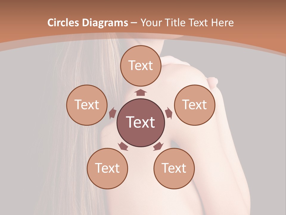 Hairstyle Motion Person PowerPoint Template