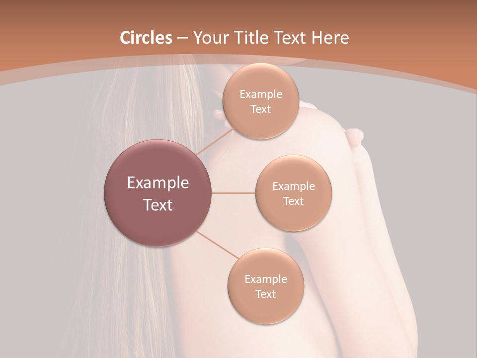 Hairstyle Motion Person PowerPoint Template