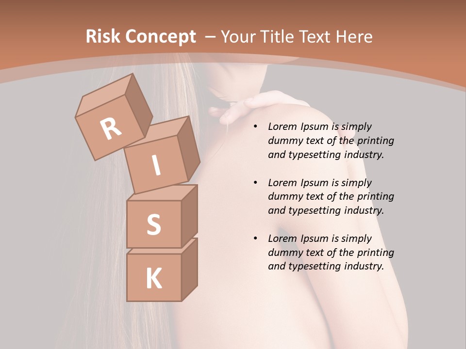 Hairstyle Motion Person PowerPoint Template