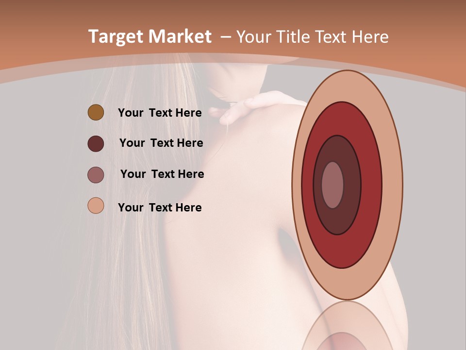 Hairstyle Motion Person PowerPoint Template