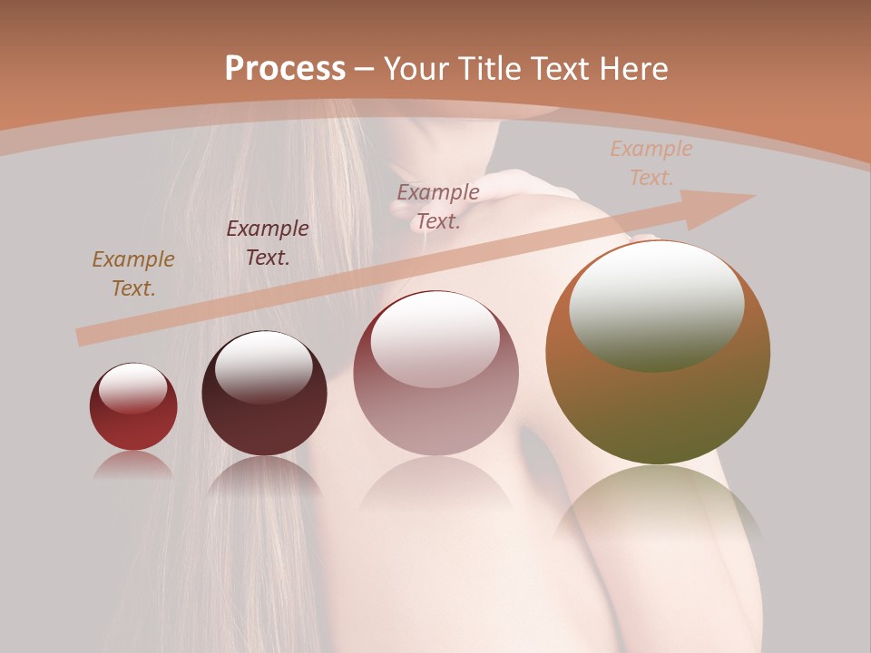 Hairstyle Motion Person PowerPoint Template