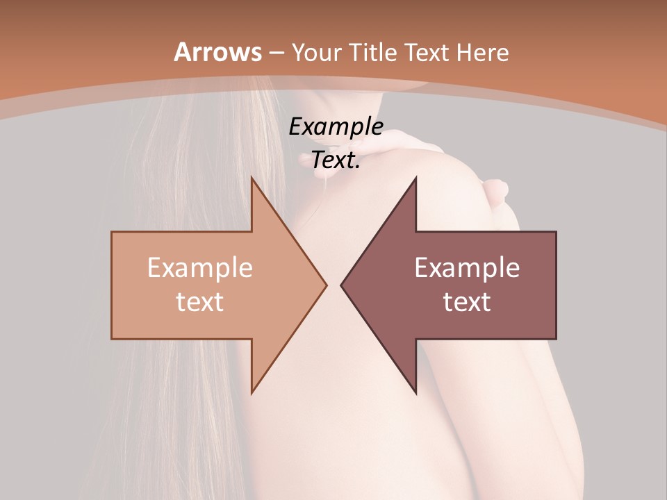 Hairstyle Motion Person PowerPoint Template