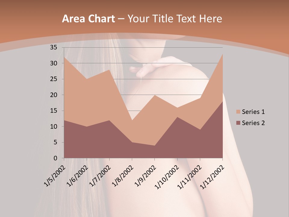 Hairstyle Motion Person PowerPoint Template