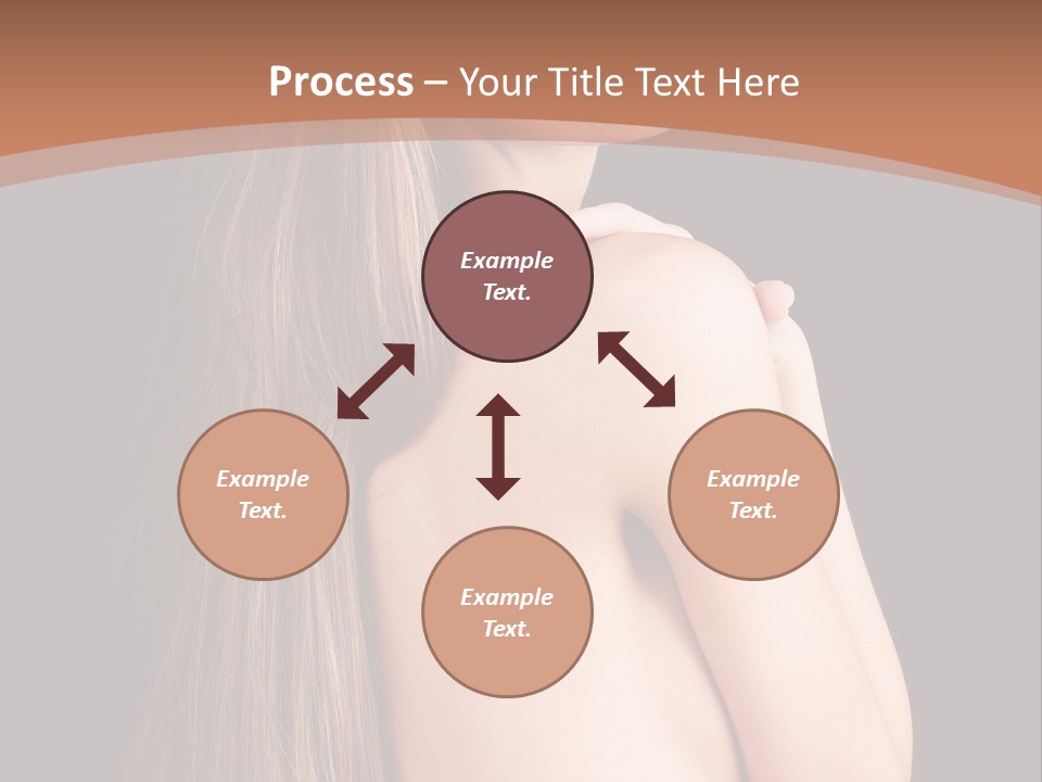 Hairstyle Motion Person PowerPoint Template