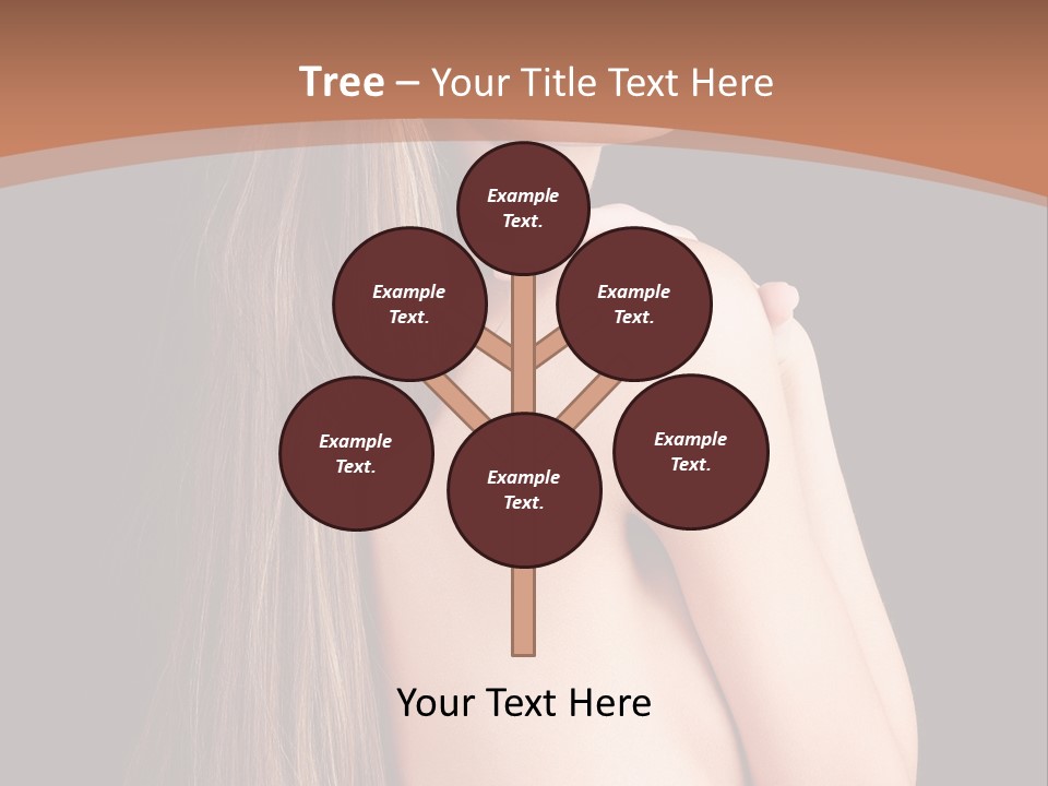 Hairstyle Motion Person PowerPoint Template