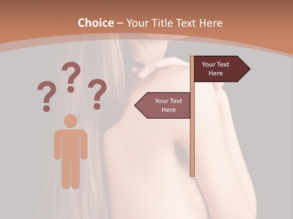 Hairstyle Motion Person PowerPoint Template