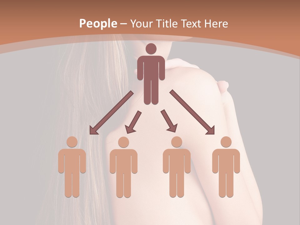 Hairstyle Motion Person PowerPoint Template