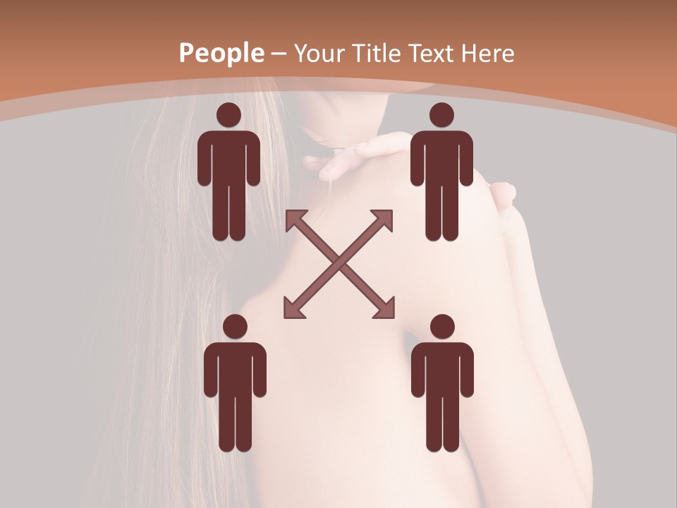 Hairstyle Motion Person PowerPoint Template