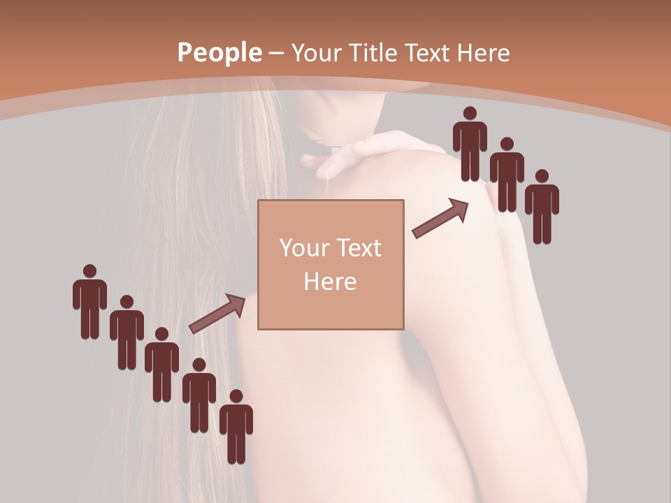 Hairstyle Motion Person PowerPoint Template