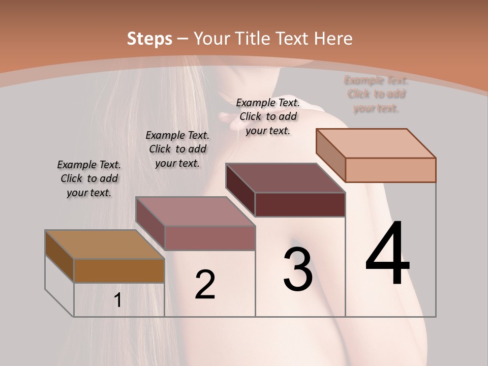 Hairstyle Motion Person PowerPoint Template