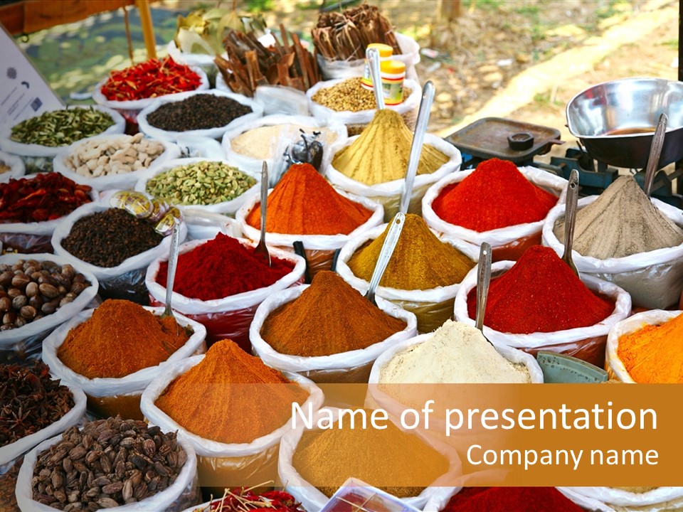 Indian Food PowerPoint Template