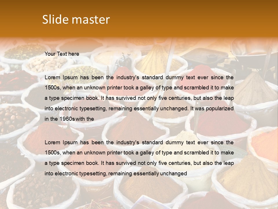 Indian Food PowerPoint Template