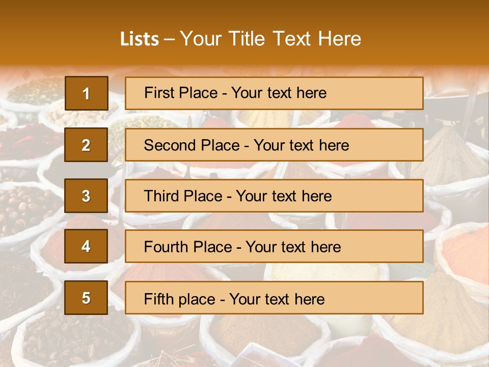Indian Food PowerPoint Template