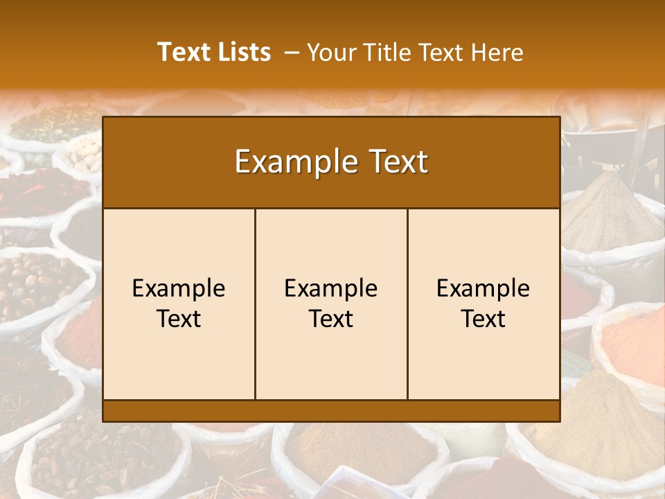 Indian Food PowerPoint Template