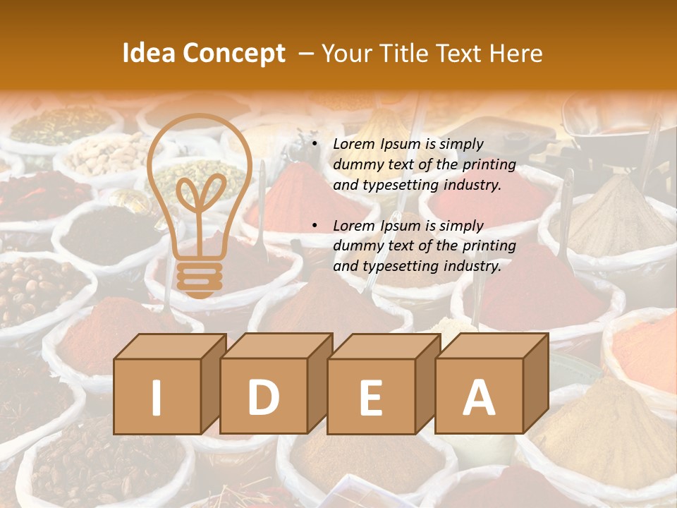 Indian Food PowerPoint Template