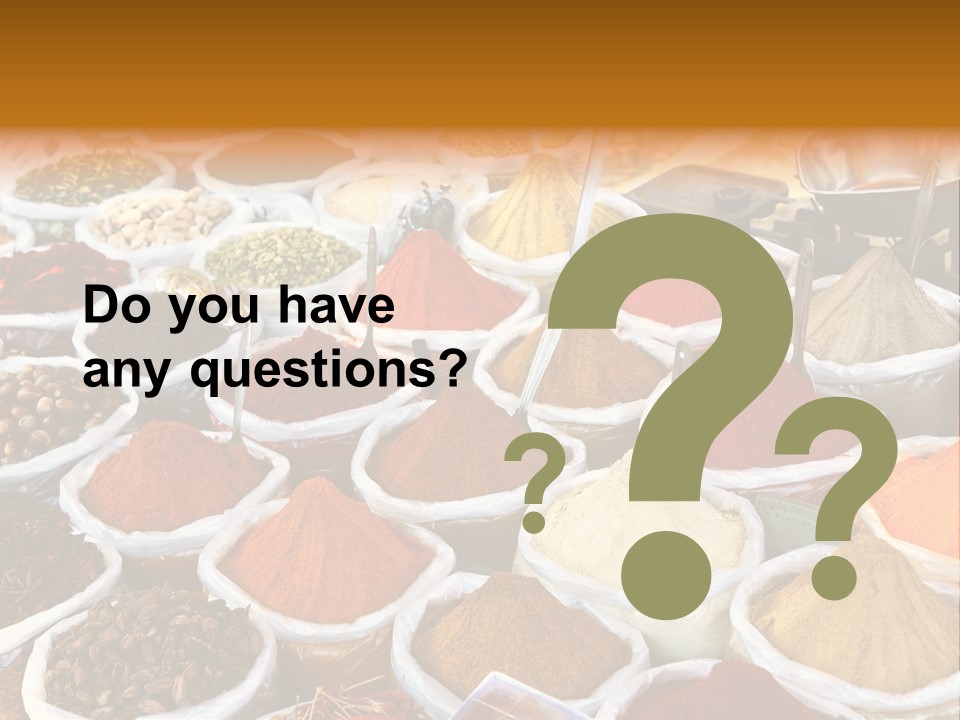 Indian Food PowerPoint Template