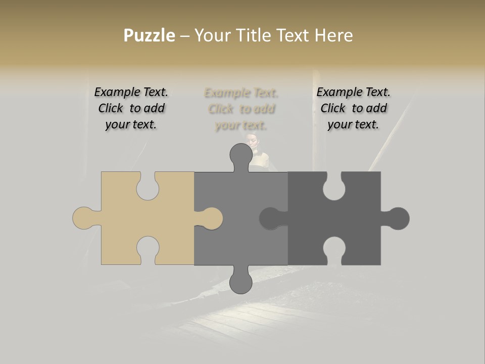 Pretty Playing Roof PowerPoint Template