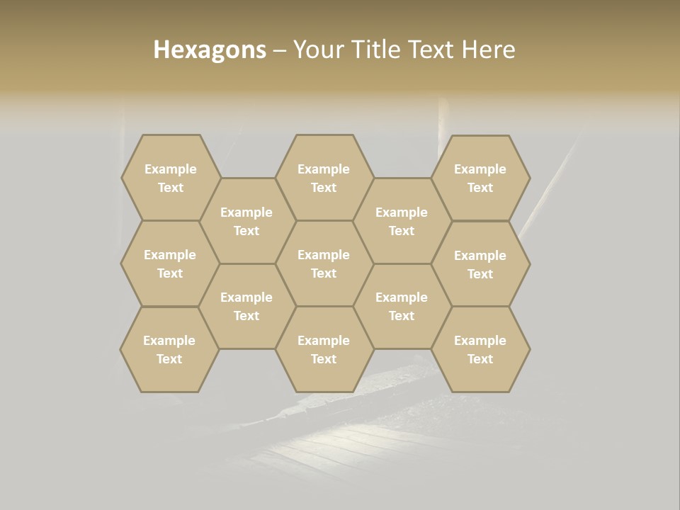 Pretty Playing Roof PowerPoint Template