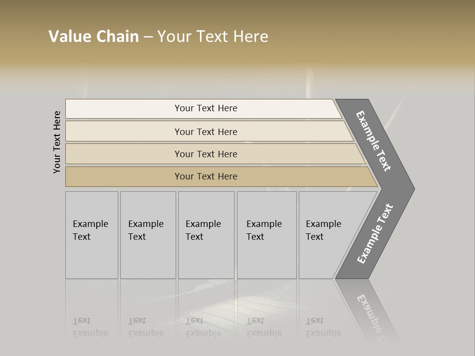 Pretty Playing Roof PowerPoint Template