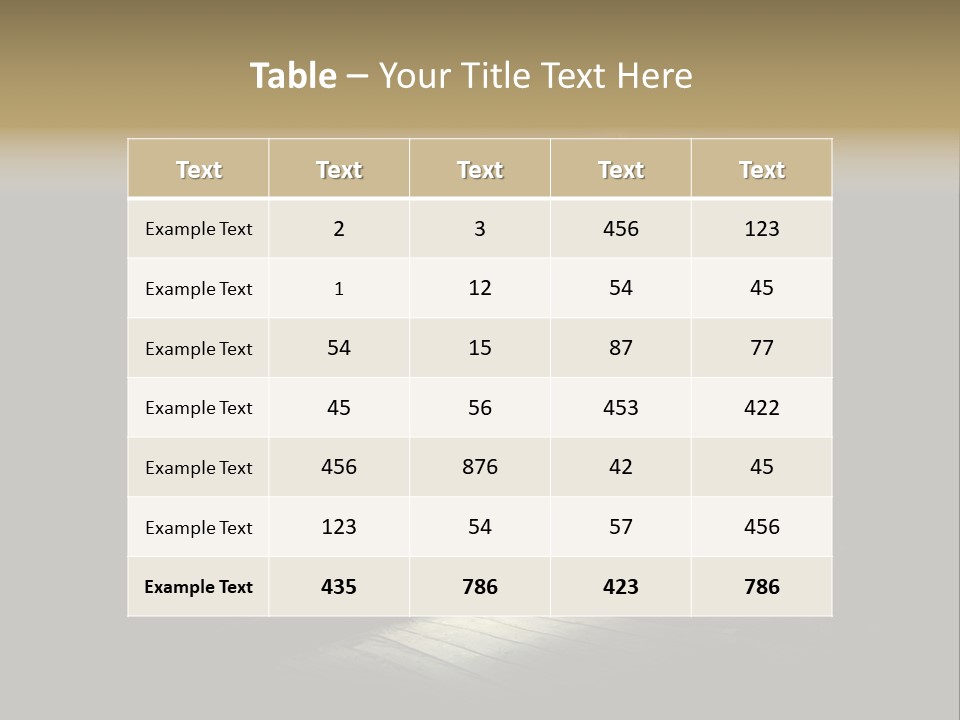 Pretty Playing Roof PowerPoint Template