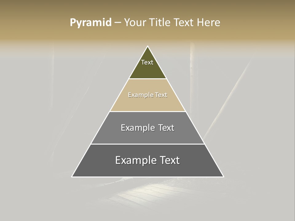 Pretty Playing Roof PowerPoint Template
