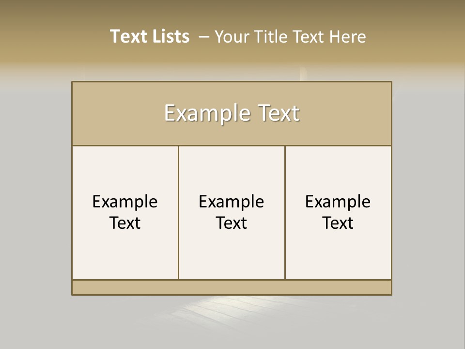 Pretty Playing Roof PowerPoint Template