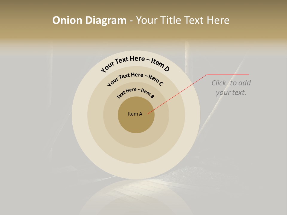 Pretty Playing Roof PowerPoint Template