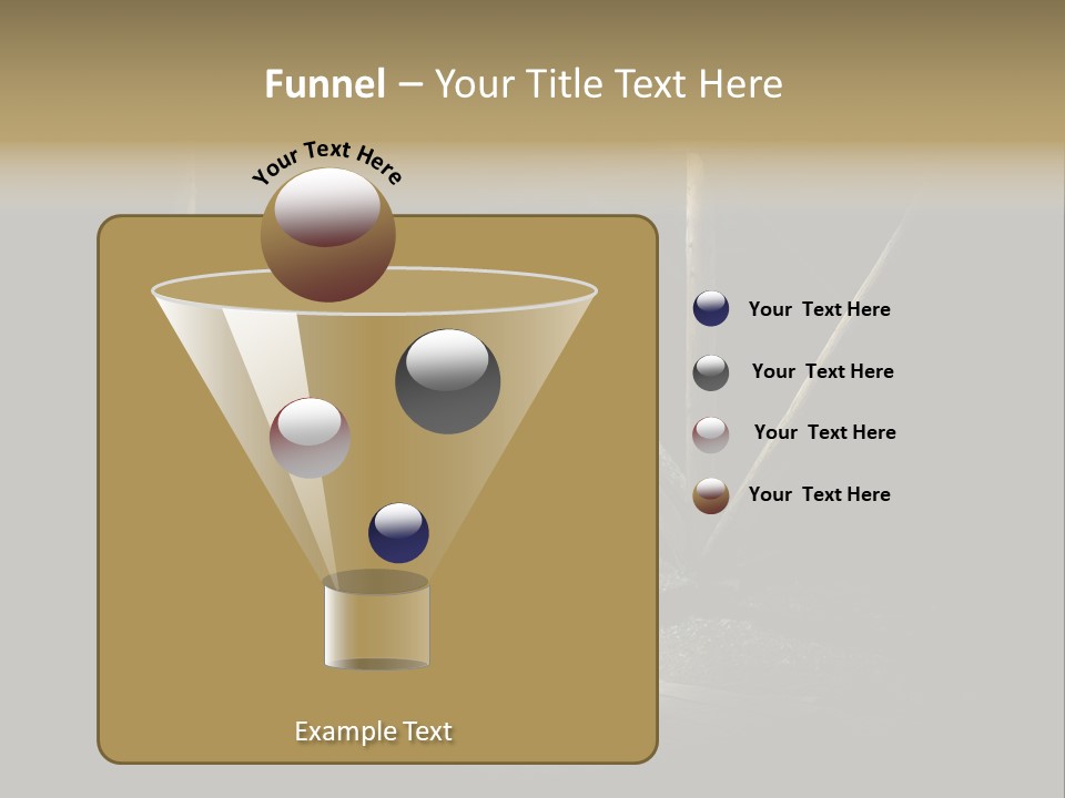 Pretty Playing Roof PowerPoint Template